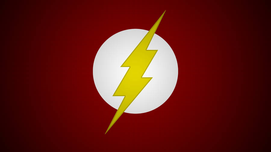 Download Minimalist Dark Red The Flash Logo Wallpaper | Wallpapers.com