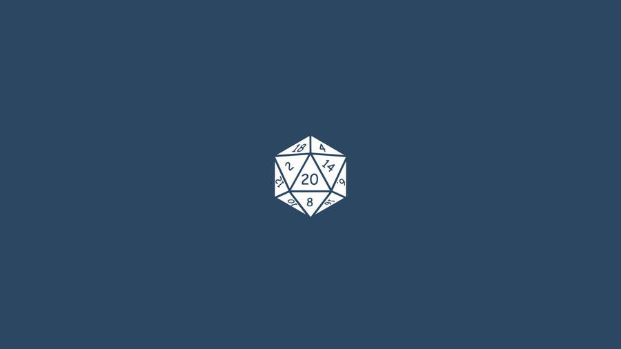 Download Minimalist Dnd Rpg Dice Wallpaper | Wallpapers.com