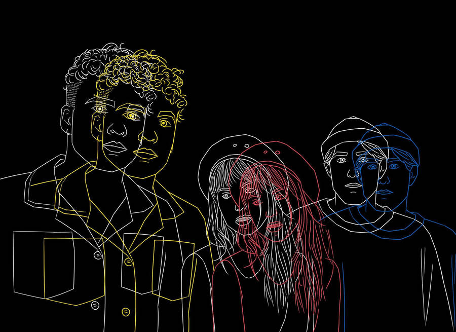 paramore monster wallpaper