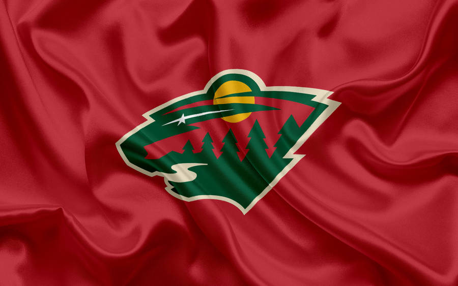 Download Minnesota Wild Red Flag Wallpaper | Wallpapers.com