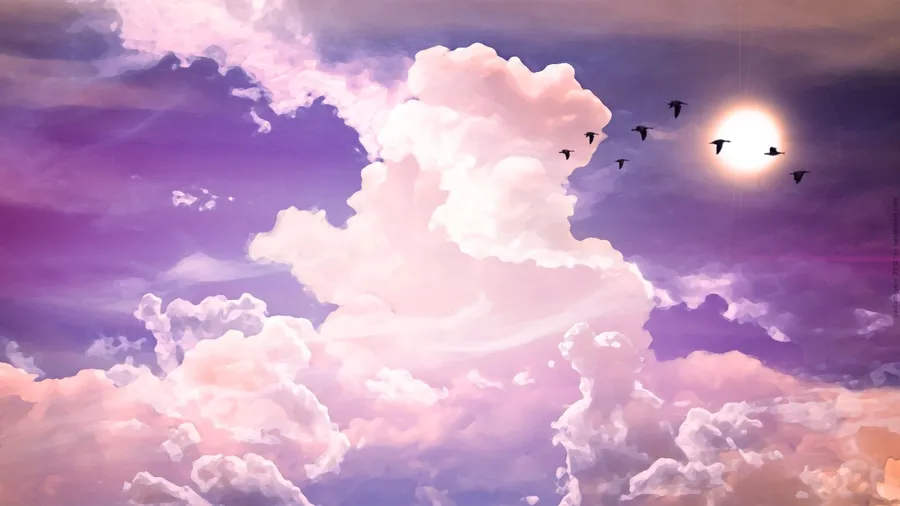 Aesthetic Cloud background