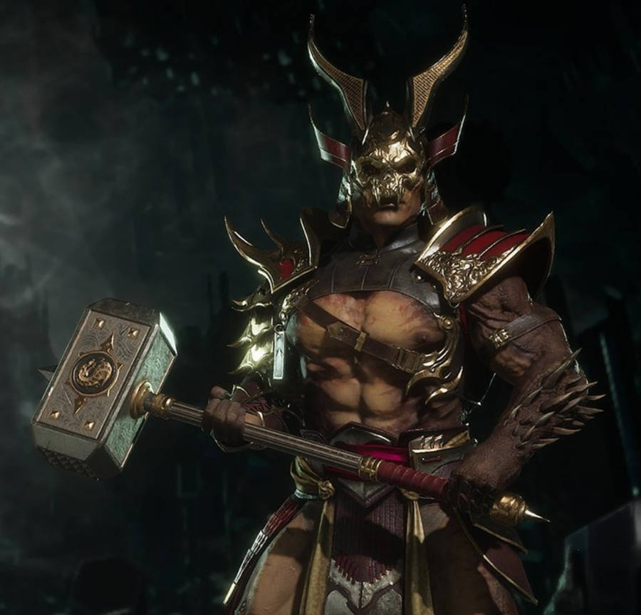 Download Mk11 Shao Kahn Wrath Hammer Wallpaper | Wallpapers.com