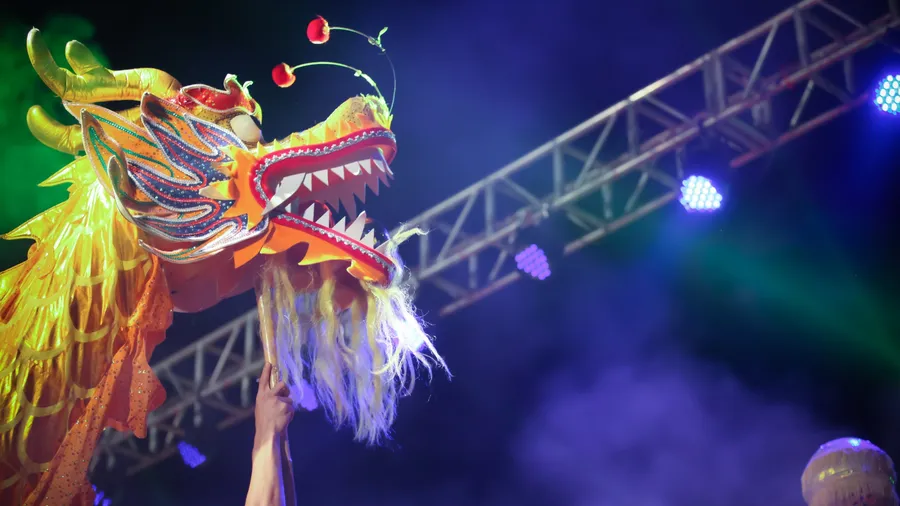 Dragon Dance Performance