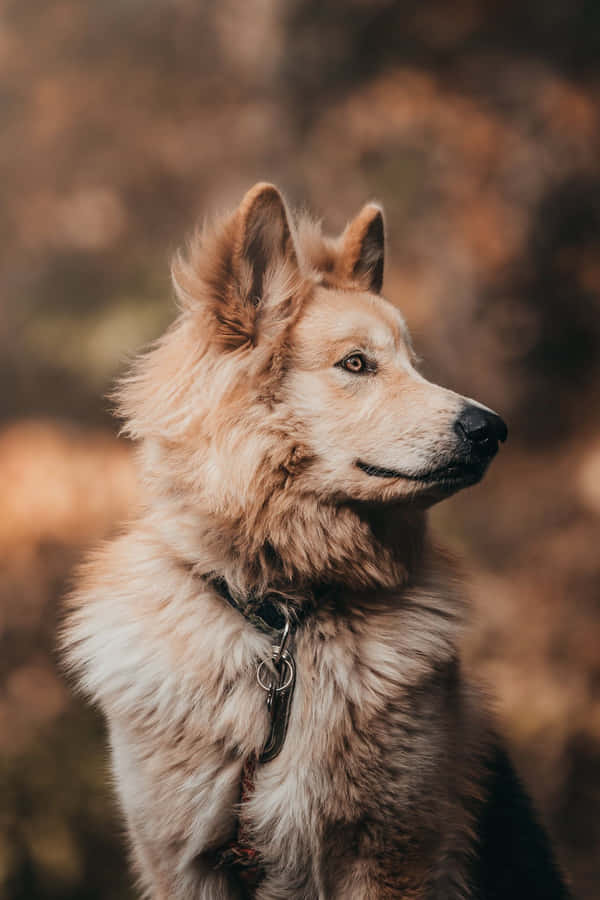 Schönesbraunes Hundetierbild