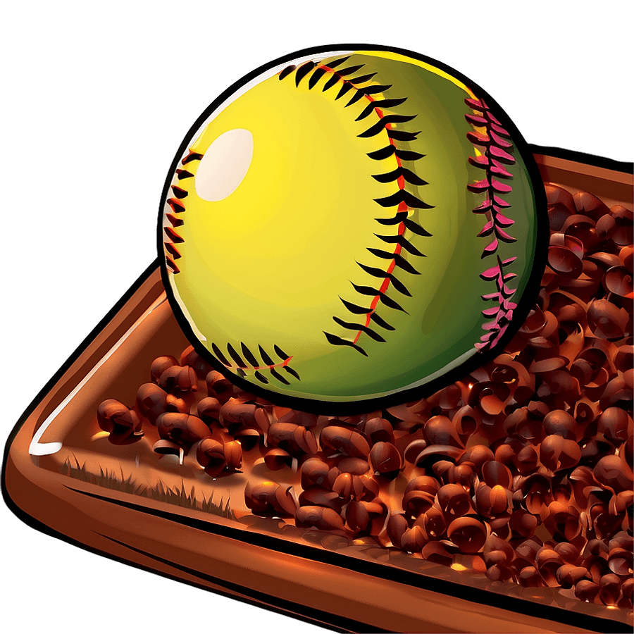 Softball Season Clipart PNG 06282024