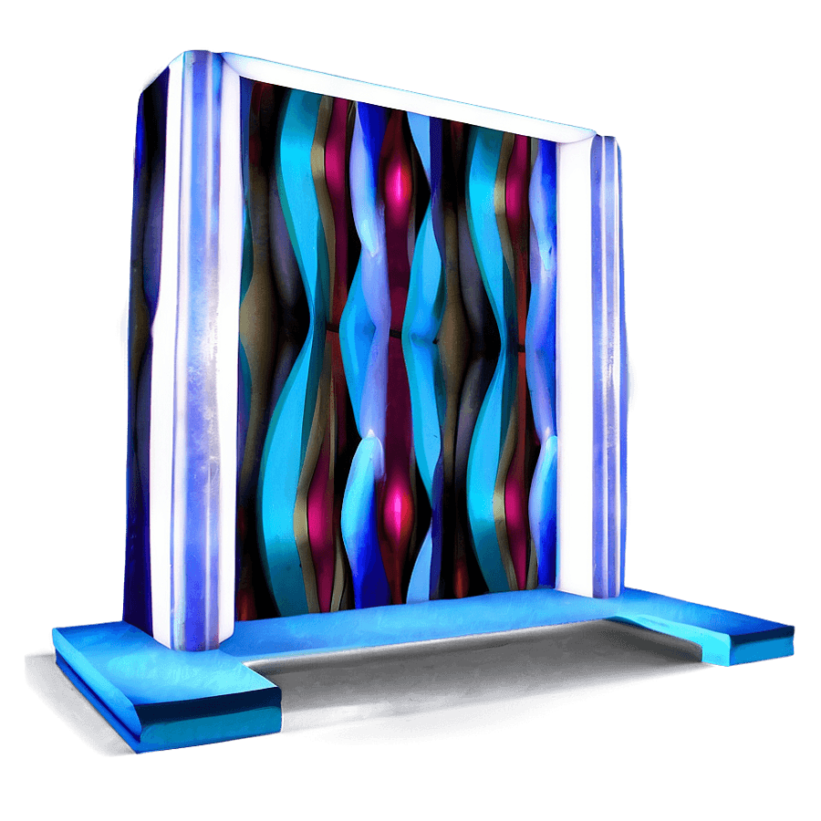 Abstract Photo Booth Backdrop PNG 7