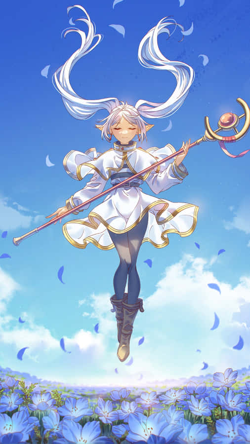 Etherealer Magier in Levitation