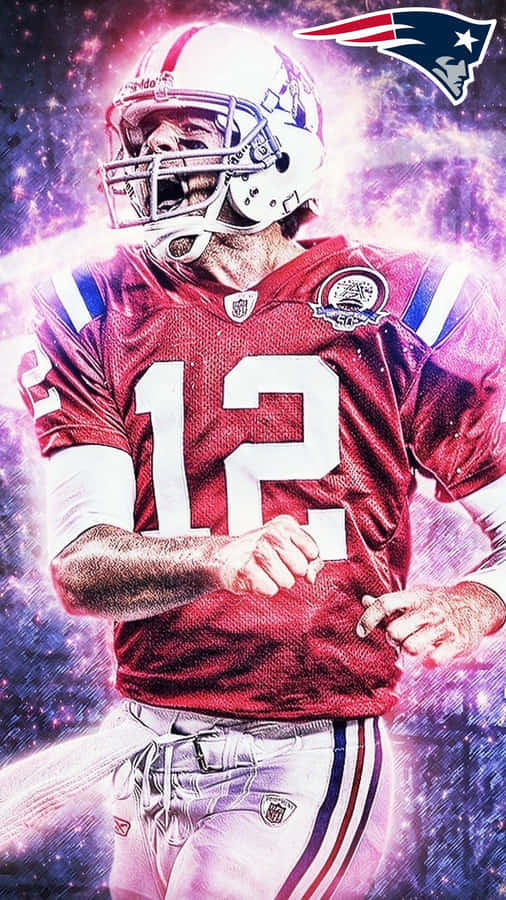 TomBrady Buccaneers translates to "Tom Brady Buccaneers" in Swedish. This phrase would typically be used as the title or description of a wallpaper featuring Tom Brady in his Buccaneers uniform.