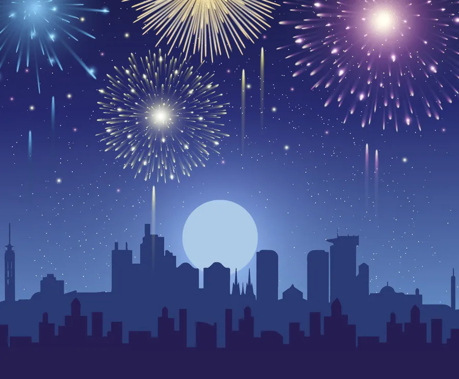 Fireworks Background
