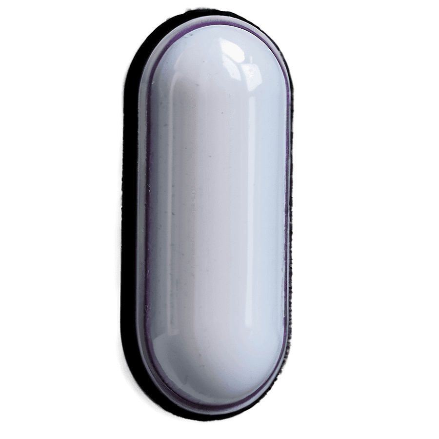 White Capsule Closeup PNG 06282024