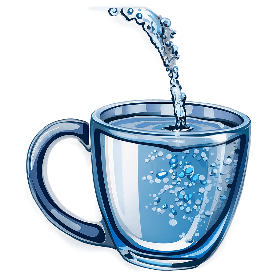 High-Quality Cup of Water PNG yrg