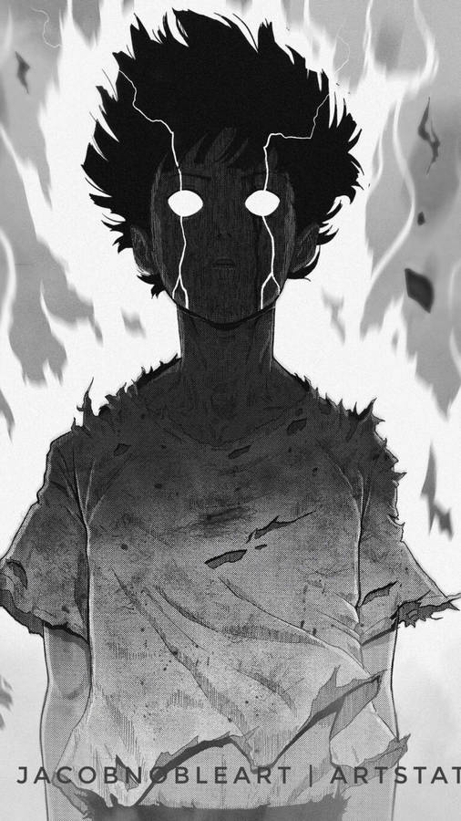 Download Mob Psycho 100 HD Wallpaper iPhone 6 / 6S Plus - HD Wallpaper