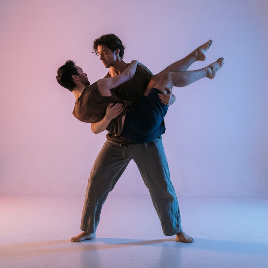 Modern Dance Lift Wallpaper