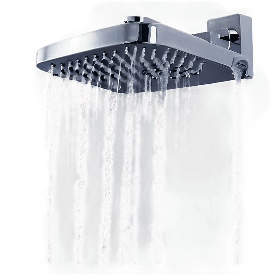 Misty Shower Water PNG mch