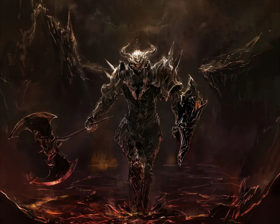 Demon background