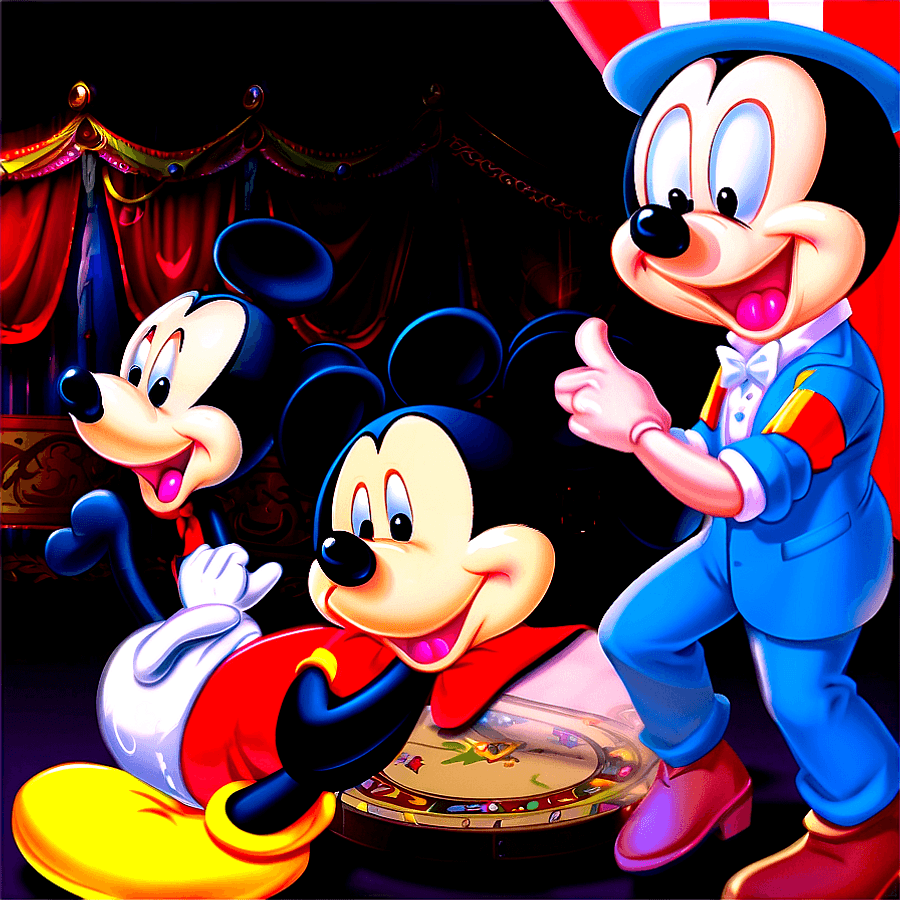 Mickey and Friends at the Circus PNG 85