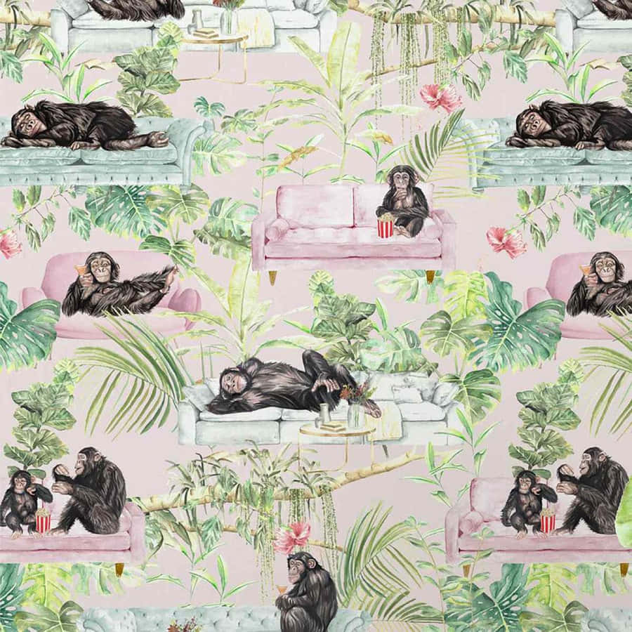 Monkey background