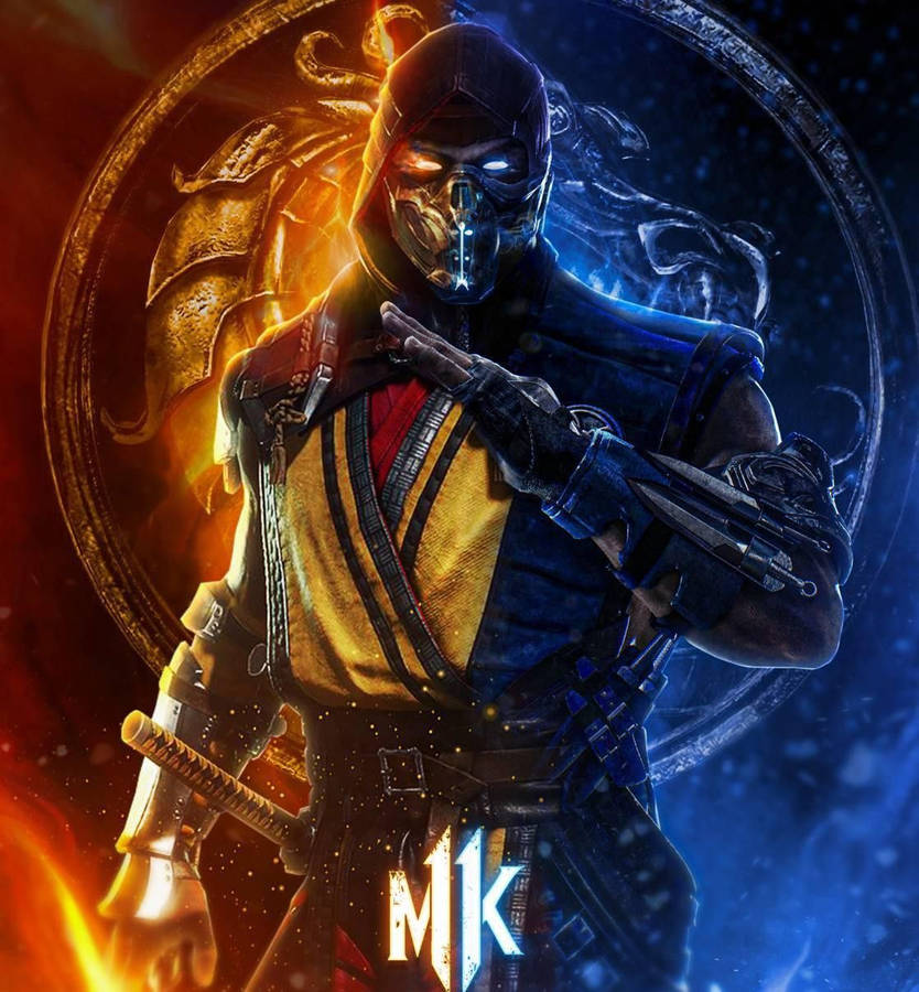 Download Mortal Kombat Scorpion Vs Sub Zero Fan Art Wallpaper