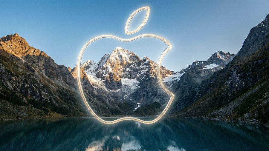 Mountain Inside Apple Wallpaper