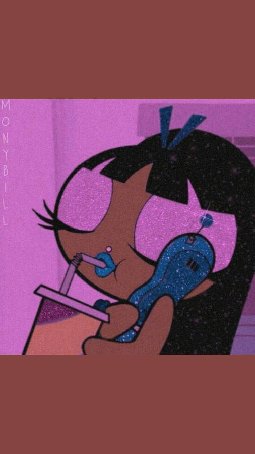 Pink Baddie Powerpuff Girl