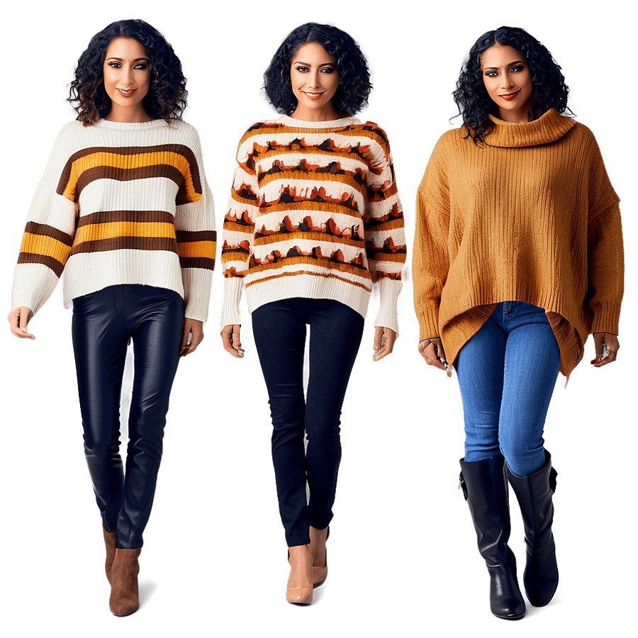 Stylish Fall Sweaters PNG gsv53