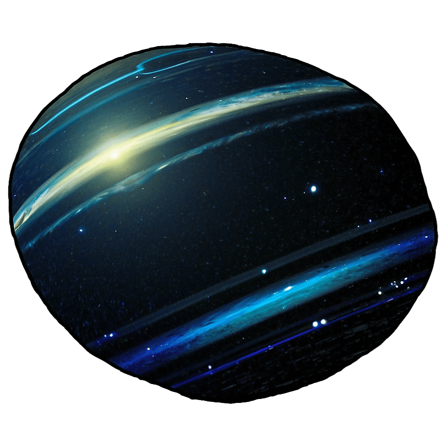 Neptune in Night Sky PNG 05242024
