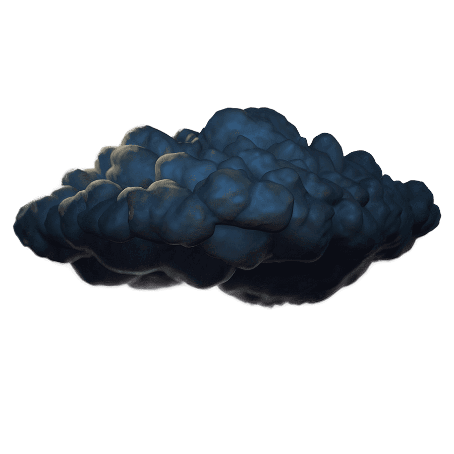 Dark Dream Cloud PNG yuw12