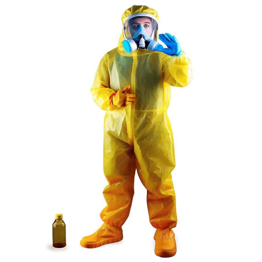Laboratory Hazmat Suit PNG pvu51