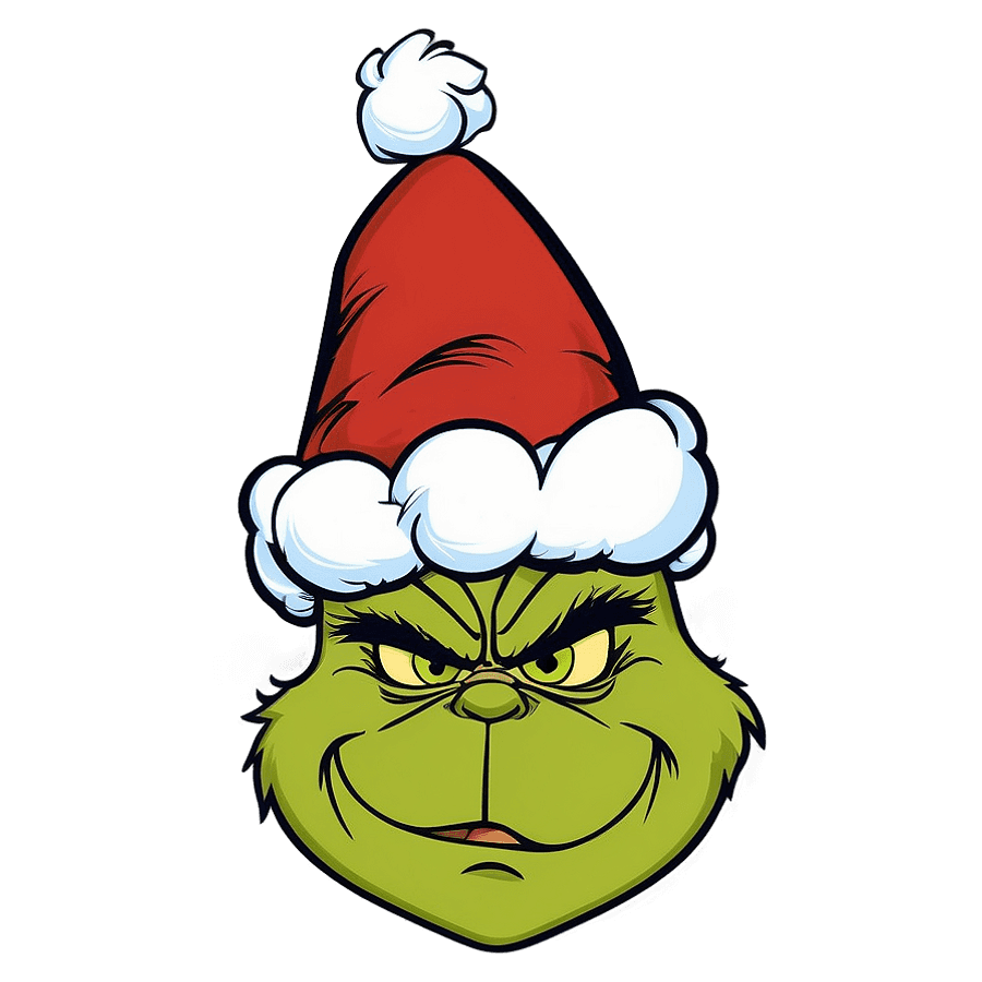 Cartoon Grinch Graphic PNG pgc