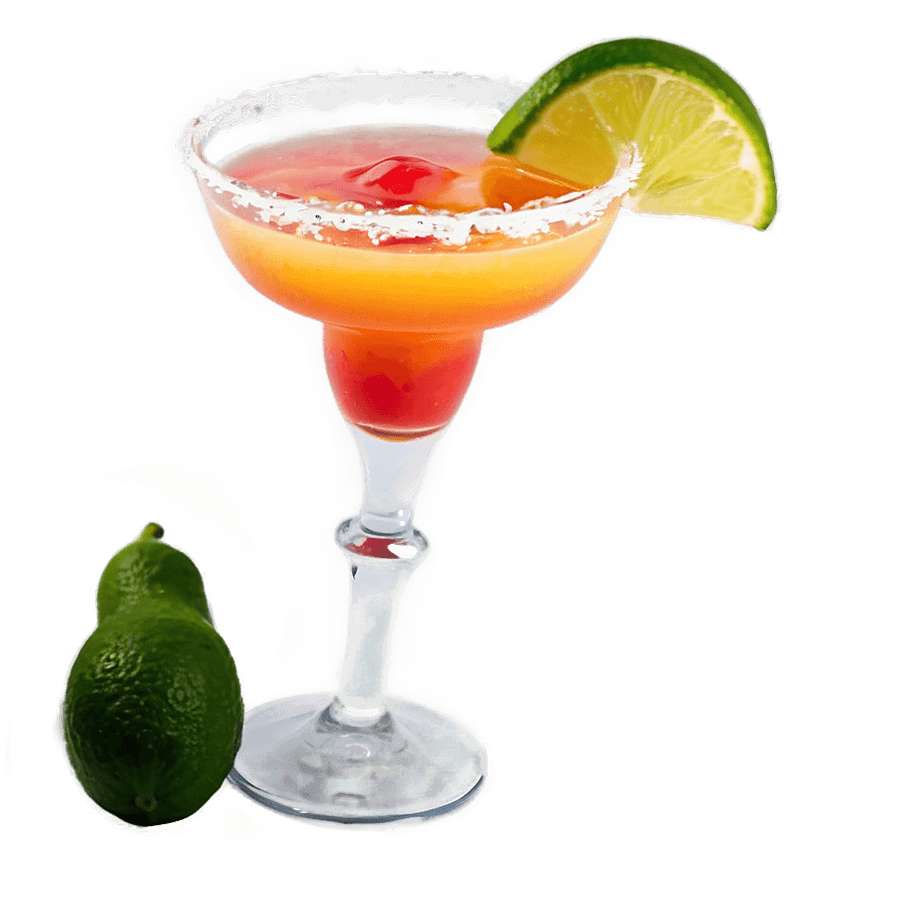 Tequila Sunrise Margarita PNG luh