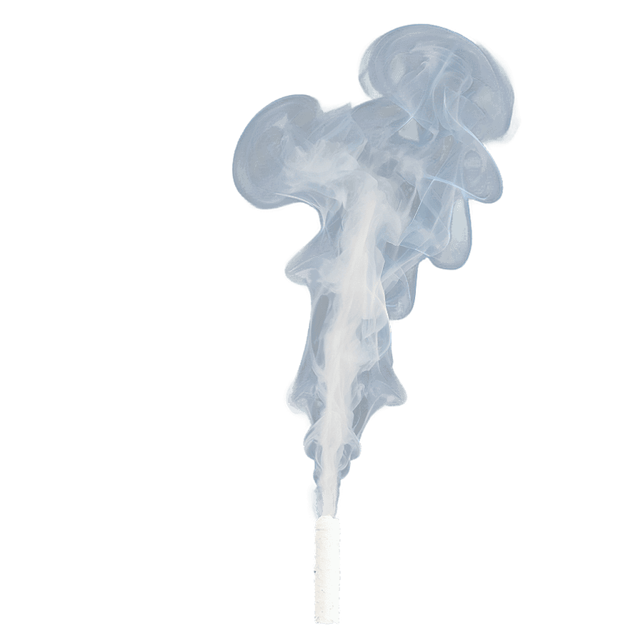 Soft White Smoke PNG 8