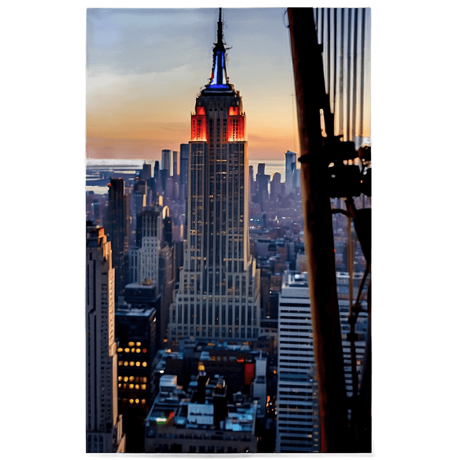 Empire State Building Skyline PNG inq