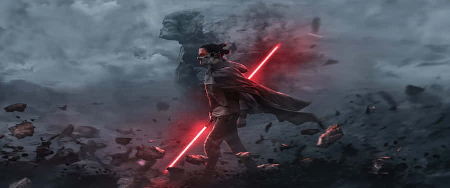 Scena di Battaglia del Signore dei Sith di Star Wars Ultra Wide