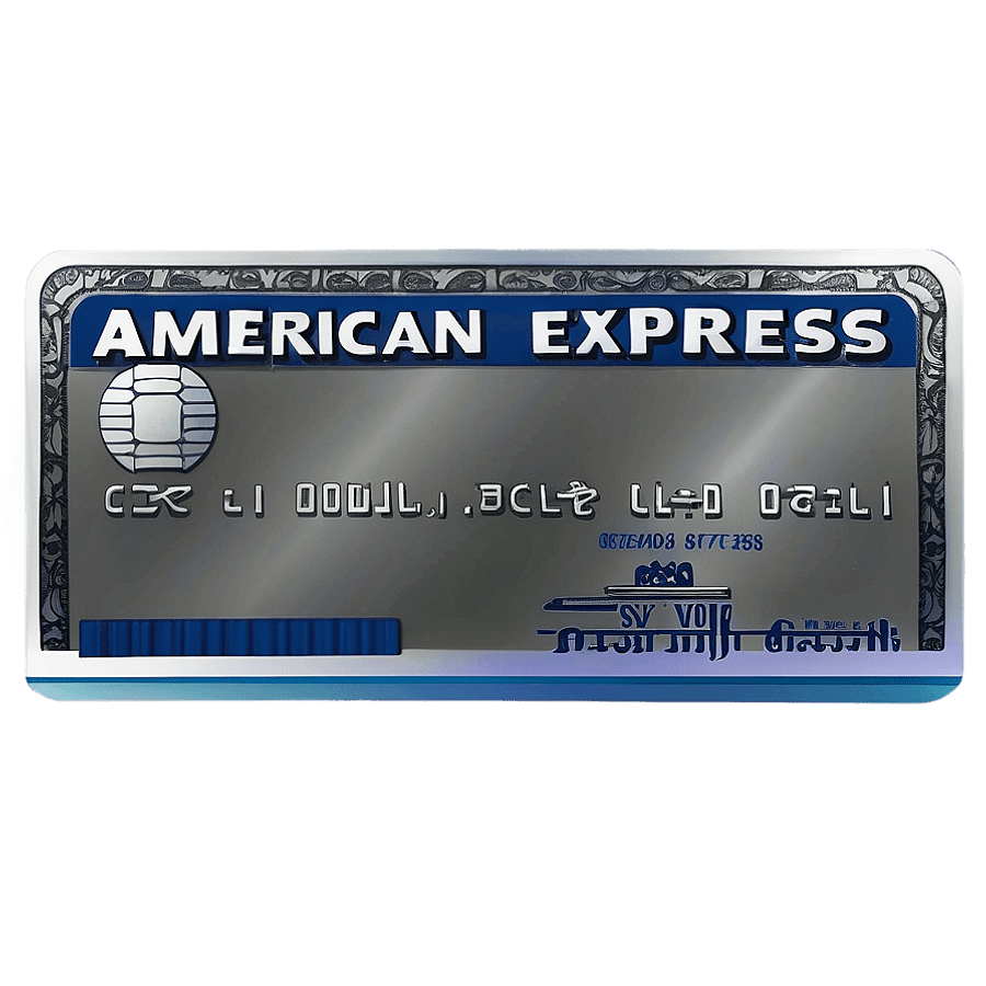 American Express Logo for Merchandise PNG 05252024