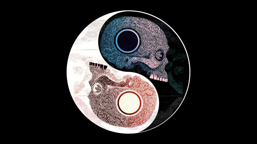 Ying Yang Background