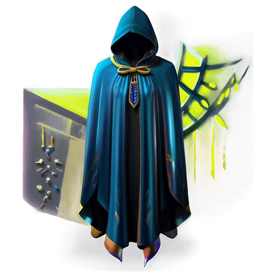 Modern Cloak Design PNG 05262024