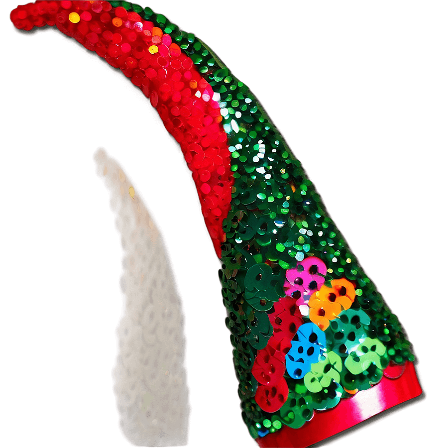 Sequin Elf Hat PNG 70