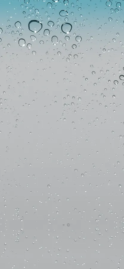 Raindrops iOS 6 