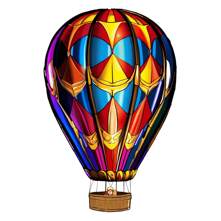 Fantasy Hot Air Balloon PNG sxb78