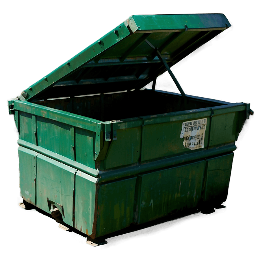 Green Dumpster PNG 20