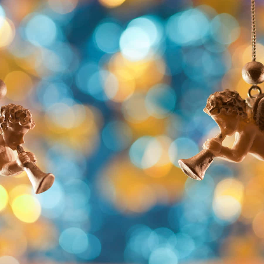 'Weihnachtskrippemit dem Stern von Bethlehem'