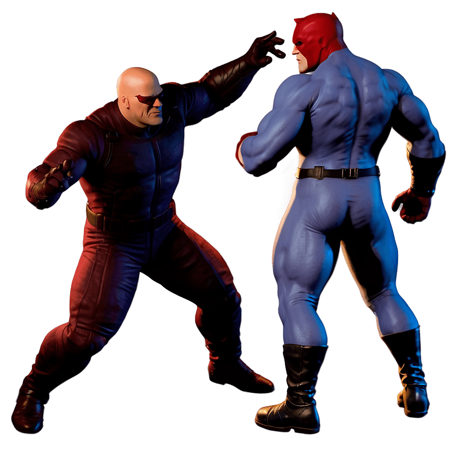 Daredevil vs Kingpin PNG 43