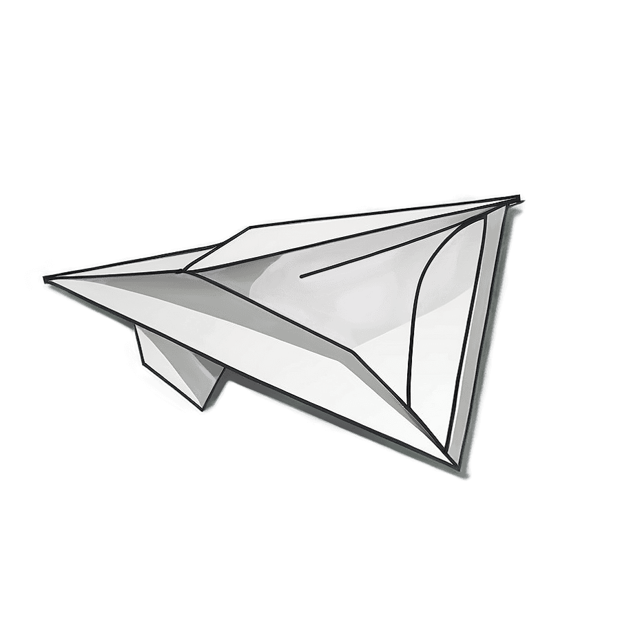 Paper Airplane Sketch PNG iyw55