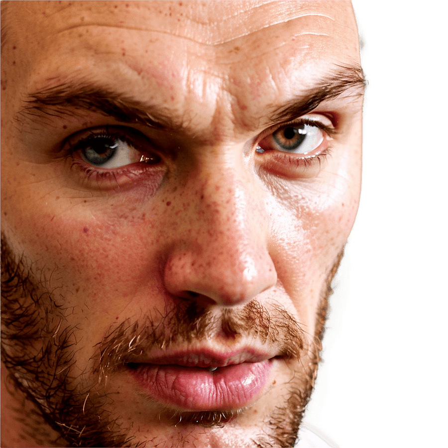 Tyson Fury Intense Stare PNG uni86