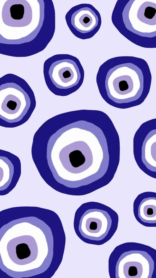 Evil Eye Pattern Aesthetic