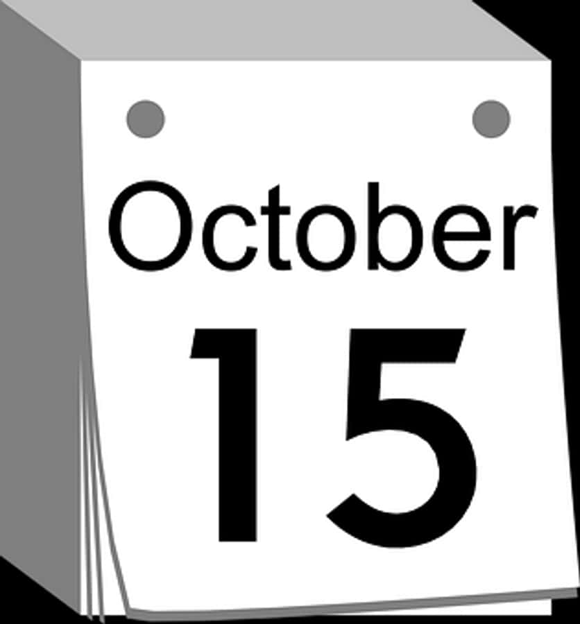 October15 Calendar Page