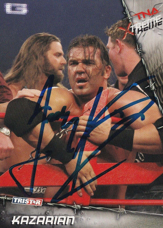 Frankie Kazarian Signed Photocard