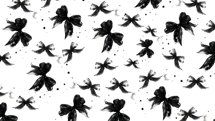 Black Bow Pattern