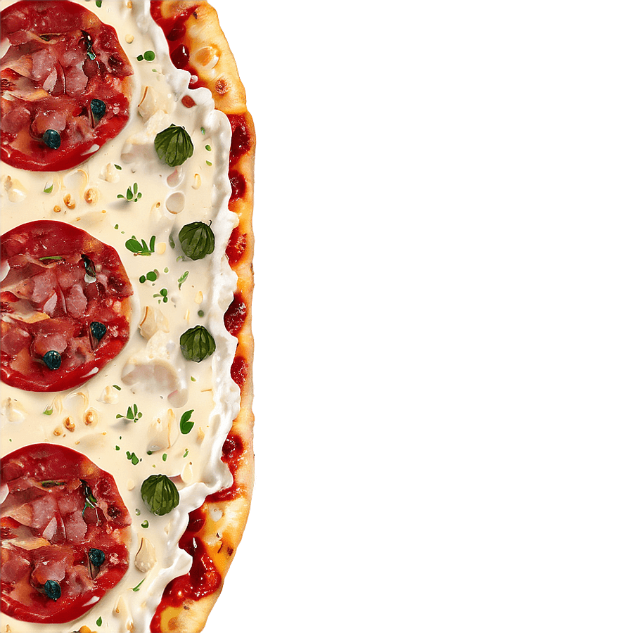 Pepperoni Pizza Rustic PNG hor