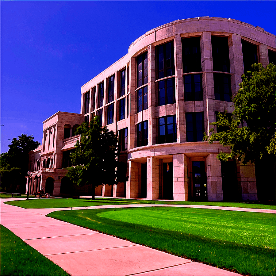 TCU Campus Scenery PNG cjb